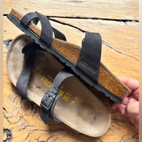 Birkenstock Mayari Black Sandals Size 36 EXCELLENT - Picture 13 of 16